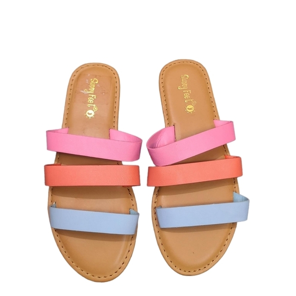 SUNNY FEET 3 strap sandals 7 - Picture 5 of 5